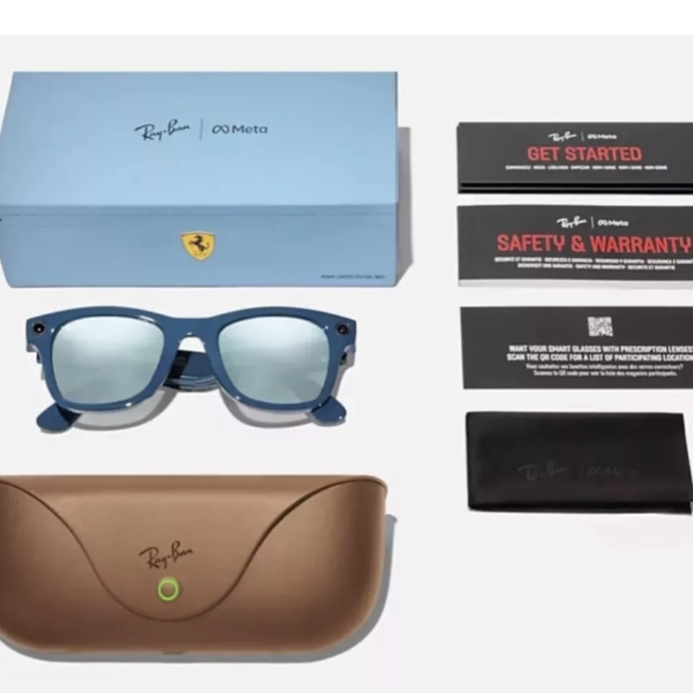 Rayban Meta Ferrari Smart Sunglasses